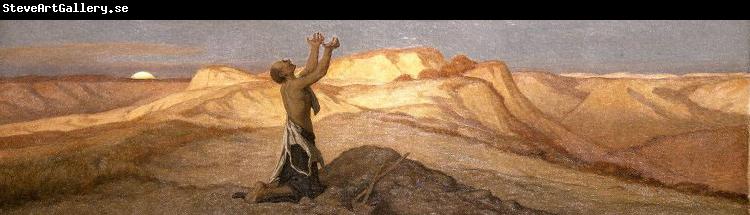 Elihu Vedder Prayer for Death in the Desert